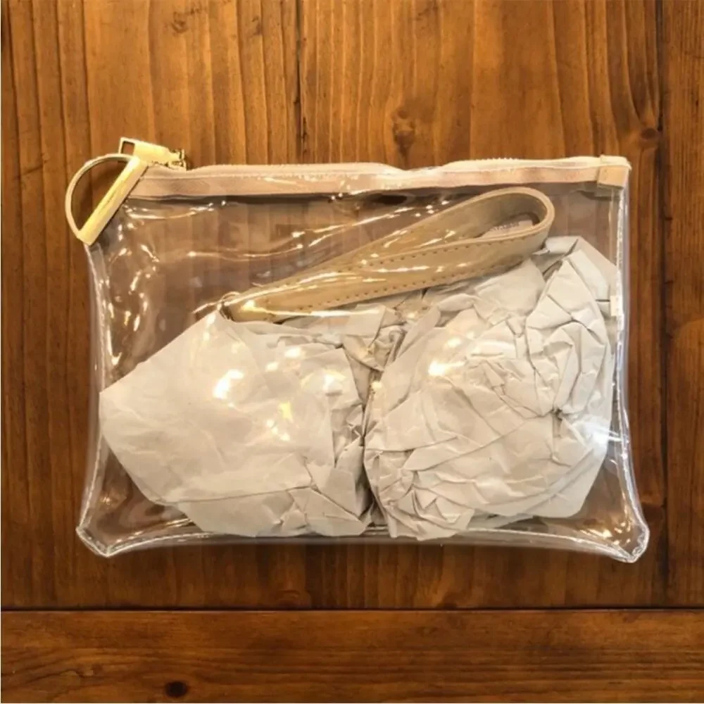 NWOT Gameday Clear Clutch Purse